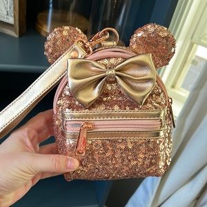 Rose Gold Loungefly Wristlet